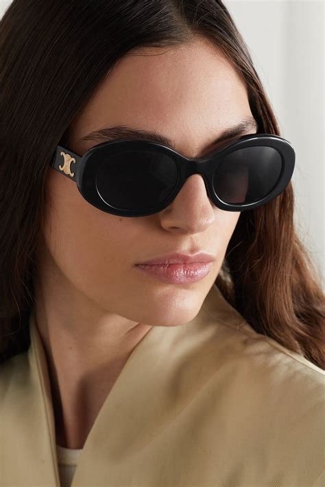 celine edge sunglasses review|Celine oval sunglasses.